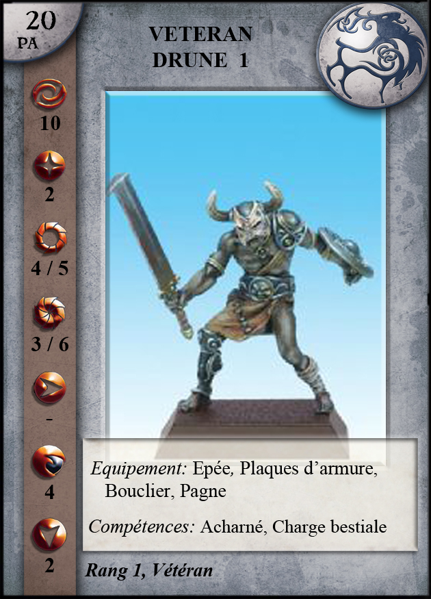 Vétéran Drune 1 (Épée)